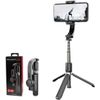 Fiegcit Smartphone, Gimbal Stabilizer, Selfie Stick, Tripod, Bluetooth, Extendable, 360° Automatic Rotation, Stable Photography, Smartphone Tripod, Wireless Shutter, Remote Control, Foldable, Compact,