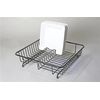 Delfinware Black Plastic Coated Wire Dish Drainer Drying Rack