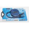 2 pack Multi USB Charger Cable Retractable 3 In 1 Multiple Charging Cord Adapter
