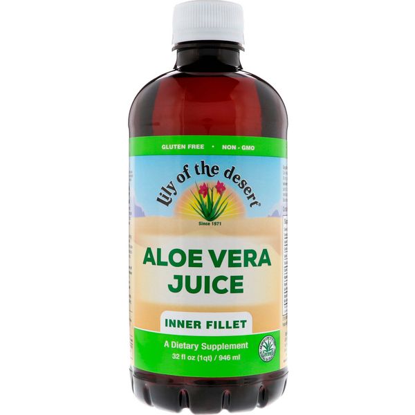 Lily of the Desert Aloe Vera Juice Inner Fillet 32 fl oz 946 ml Kosher