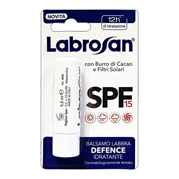 Labrosan Defence SPF15 Moisturizing Lip Balm 5.5ml 0.18oz
