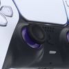 eXtremeRate Replacement Thumb Stick for PS5 Controller, Analog Stick for PS4 Controller, Custom Joystick for PS4 All Model Controller, Controller Not Included (Purple & Black)