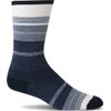 Sockwell Women's Jasmin Crew Sock, Navy - M/L