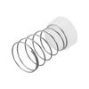 sourcing map 2pcs Rubber Metallic Seal Pads Spring 15mm Dia for Air Compressor