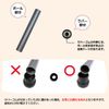 DABADA Trampoline Replacement Legs Set of 6 (Gray)
