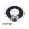 sourcing map 0.5W 16 Ohm Micro Internal Speaker Magnet Loudspeaker 36mm Dia 2pcs