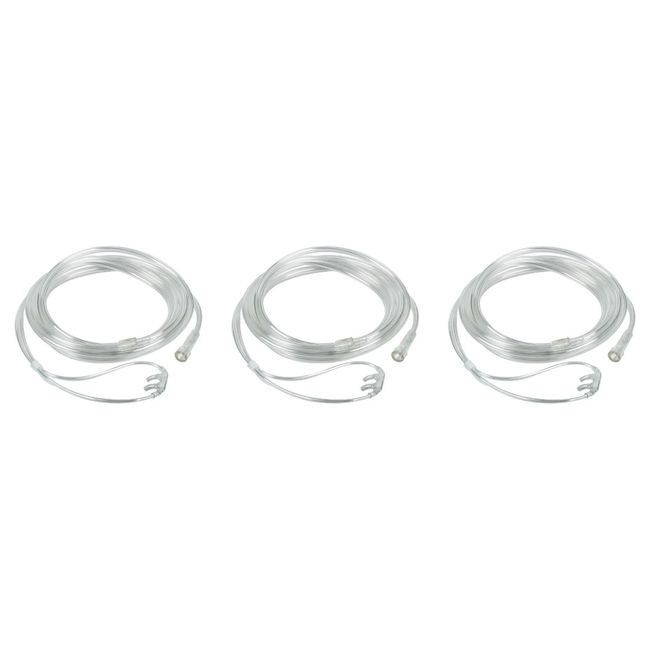 3 pack Medline Soft-Touch Adult Nassal Oxygen Cannula HCS4514