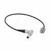 HangTon BNC EXT 9 Pin Right Angle Timecode Sync Cable for RED KOMODO 6K and V-RAPTOR 8K Camera 25CM