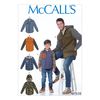Mccall's Patterns 7638, Men's and Boys Jackets,Sizes S-XL, Tissue, Multi-Colour, Small/X-Large