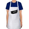 Makoroni - Clay Name Apron Adjustable Kitchen Chef Apron with 2 Pockets Cooking Baking, DesM46