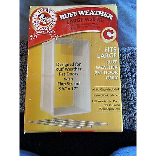 Ruff Weather Extra Large Wall Kit for In-Wall Install of Pet Doors 9.75 X 17”