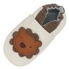 Carozoo Soft Sole Leather Baby Shoes Crawling Shoes First Walking Shoes Crib Enfants Slippers Newborn Boys Girls 0-6 Months to 7-8 Years, Lion Beige