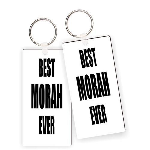 Island Gifting - Degree in Teenage SIGH-cology Keychains and Keyring with Nickel Split Ring, Funny Parent Humor Masonite Gift(x8)