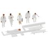 Preiser 10101 Emergency Team (5) with Stretcher Exclusive Figure Set
