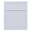 Briefkasten, Design Wandbriefkasten Base Weiß - Bravios