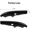 Black Front Bumper Lip Splitter Protector Cover Trim For Dodge Challenger R/T GT