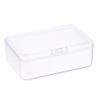 sourcing map Component Storage Box 3.54" PP Electronic Organizer Box with Cover Hardware Containers Tools Boxes for Small Accessories
