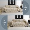 Sectional Couch Cover Khaki Geometric Abstract Sofa Covers for Sectional Sofa L 