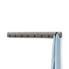 Umbra Flip 8-Hook Wall Mounted Coat Rack, Modern, Sleek, Space-Saving Coat Hange