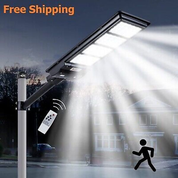 Led Solar Flood Light Power Street Wall Outdoor Garden Waterproof Lamp Battery f