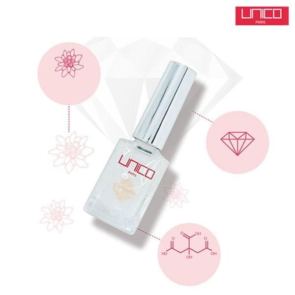 French diamond powder Unico nail nail polish 14ml nail polish strengthener nail