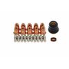 ACCEPTIN 22pcs Electrodes Tips/Nozzles Shield cap Swirl ring Fit Trafimet S45