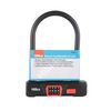 Hilka 89502225 Bicycle Combination D Lock, Black