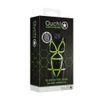 Ouch GITD Fullbody Harness NeonGrn LXL OU734GLOLXL