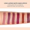 12 Pcs Liquid Lipstick Lipliner Set Matte Long Lasting Non-Fading Stay On 24 Hours Waterproof Nude Lipstick Makeup Set Gift For Women Red Lifter Lip Gloss (Set A)