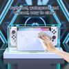 Nintendo Switch/OLED Anti-Scratch Slim Dock Case  with 16 LED Colors Light Base