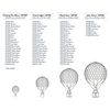 Authentic Models - Decorative Balloon - Rainbow Balloon - 8 cm