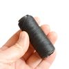 3 Rolls Sewing Thread for Sewing Hair Extensions Wigs DIY (Black)