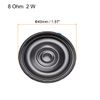 sourcing map 2W 8 Ohm DIY Magnetic Speaker 40mm Round Shape Replacement Loudspeaker for DVD/EVD 2pcs