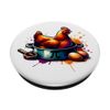 Pi 3.14 Funny Chicken Pot Pie PopSockets Adhesive PopGrip
