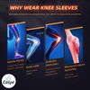 Knee Joint Brace Adjustable Compression Support for Sport Joint Pain Arthritis