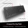 Macally Wired Keyboard, Ergonomic Computer Keyboard Wired USB for Windows PC Desktop Laptop for Office and Home