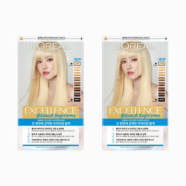 L&#39;Oréal Paris Excellence Bleach (self-bleaching) 2 pcs (guaranteed arrival)