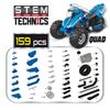 Lisciani Science Hi Tech STEM Technics Build And Play Quad (L7),159 Pieces -EX77298
