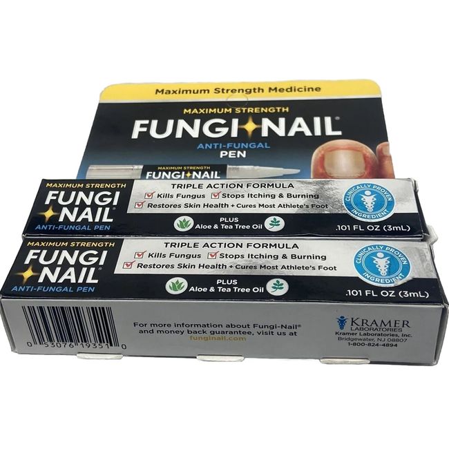 2 fungi nail anti-fungal max pen 0.101 ea exp 2025