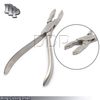 5.25" Small Stainless Steel Ring Closing Pliers