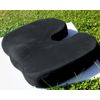 Premium Memory Foam Coccyx Seat Pad + Back Support Lumbar Cushion Set Pillow