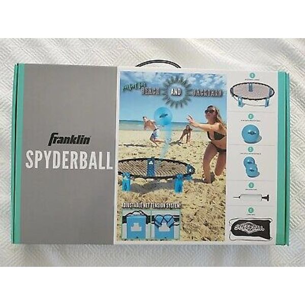 Franklin Sports Spyderball Game Set  With 3 Balls, Pump And Carry Case~52565