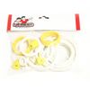 Game Room Guys Bally Fireball Classic Pinball White Rubber Ring Kit