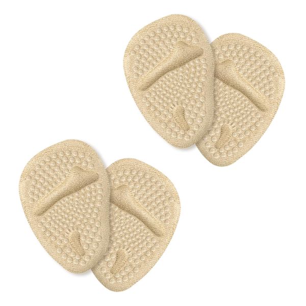 Forefoot Pads,Metatarsal Pads for Women,High Heels Inserts,Lasting Comfort Relief,Anti Slip & Invisible Design,One Size Fits All Shoe Inserts