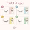 BN Vivias Extendable False Eyelashes 03 Natural