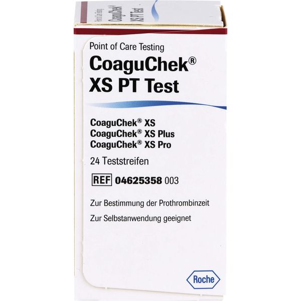 CoaguChek XS PT Test PST, 1X24 St TTR