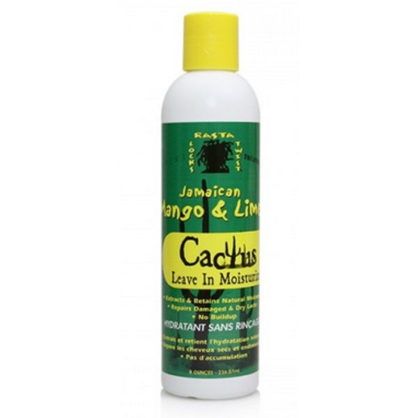 Jamaican Mango & Lime Cactus Leave In Moisturizer, 8 oz (Pack of 4)