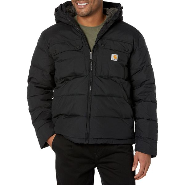 Carhartt Men's Montana Loose Fit Insulated Jacket, Black, Large