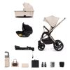 Venicci Upline 3in1 Travel System Plus Base Stone Beige