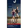 SIGVARIS Unisex Performance Compression Running Sleeve 412V 20-30mmHg - Small - Purple